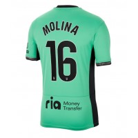 Atletico Madrid Nahuel Molina #16 Tretí futbalový dres 2023-24 Krátky Rukáv